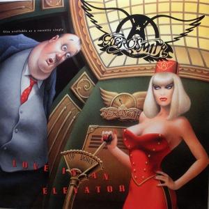 Album cover for Love in an Elevator album cover